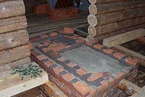 Установка печи в бане с выносной топкой: монтаж своими руками