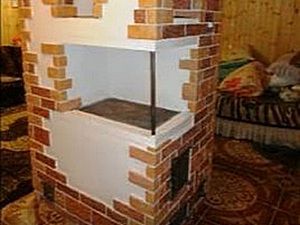 Облицовка печи керамической плиткой своими руками: способы монтажа Облицовка печи керамической плиткой своими руками: способы монтажа