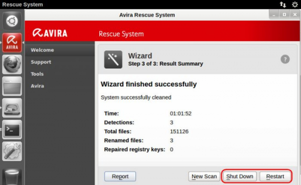  Антивирусный загрузочный LiveDisk от Avira 