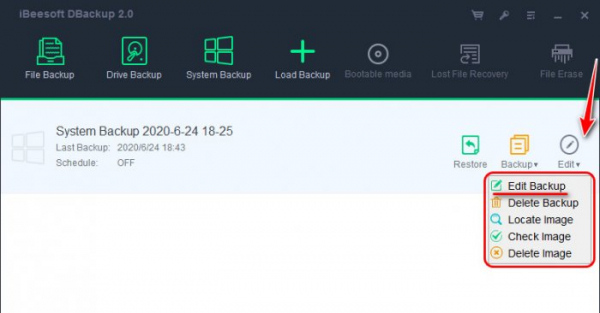 Резервное копирование Windows программой iBeesoft DBackup Резервное копирование Windows программой iBeesoft DBackup