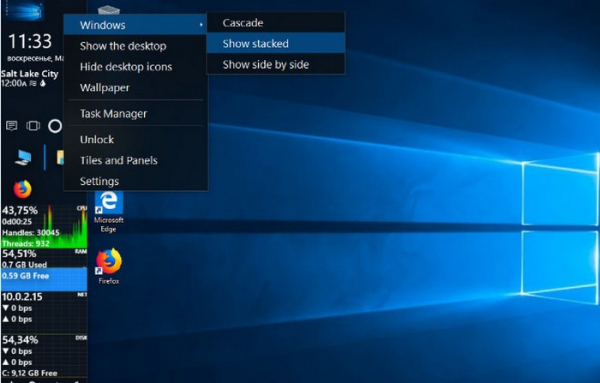 Lucinite Panels — лаунчер и альтернатива панели задач Windows 8.1 и 10 Lucinite Panels — лаунчер и альтернатива панели задач Windows 8.1 и 10