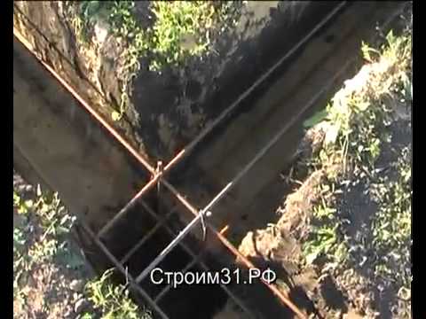Простой фундамент для бани - Строим баню или сауну