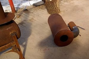 Печь из газового баллона своими руками Печь из газового баллона своими руками