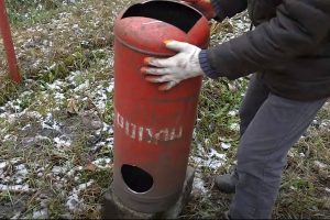 Печь из газового баллона своими руками Печь из газового баллона своими руками