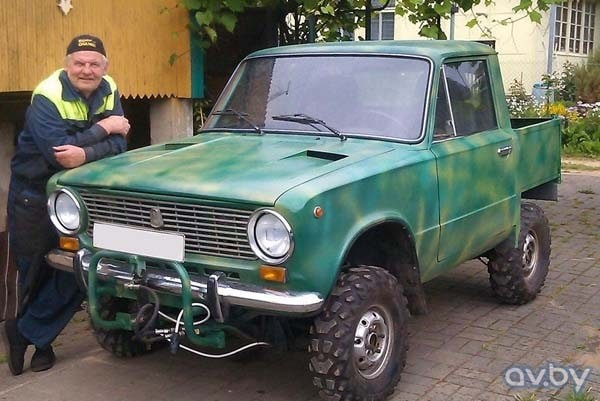 Самодельный вездеход из &laquo;копейки&raquo;