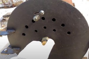 Печь из газового баллона своими руками Печь из газового баллона своими руками