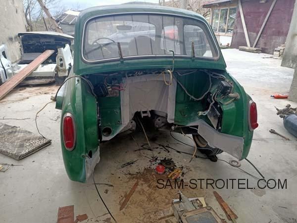 Установка на ЗаЗ-965 двигателя от автомобиля Ока