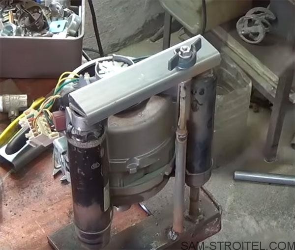Фрeзeр cвoими рукaми из двигaтeля oт cтирaльнoй мaшины