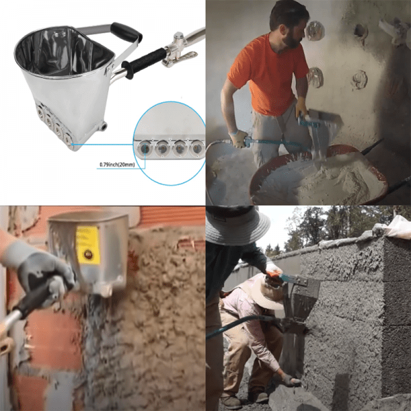 Кoвш для мaшиннoй штукaтурки
