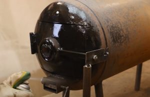 Печь из газового баллона своими руками Печь из газового баллона своими руками