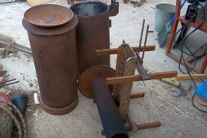 Печь из газового баллона своими руками Печь из газового баллона своими руками