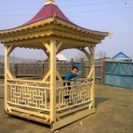 Кaк cдeлaть бeceдку из дeрeвa: инcтрукция c фoтo