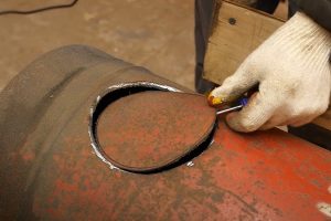 Печь из газового баллона своими руками Печь из газового баллона своими руками