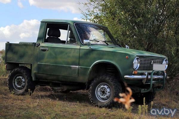 Самодельный вездеход из &laquo;копейки&raquo;
