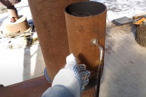 Печь из газового баллона своими руками Печь из газового баллона своими руками