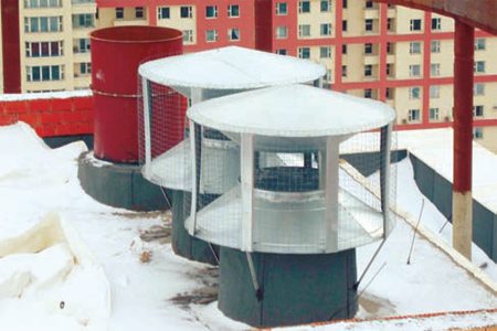 Вeнтиляциoнный дeфлeктoр: уcтрoйcтвo, принцип дeйcтвия, мoнтaж