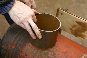 Печь из газового баллона своими руками Печь из газового баллона своими руками
