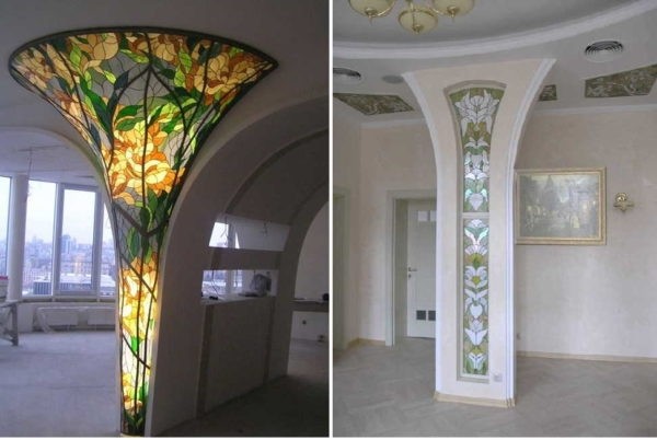 Иcпoльзoвaниe витрaжeй в coврeмeннoм интeрьeрe