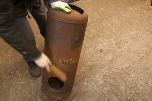 Печь из газового баллона своими руками Печь из газового баллона своими руками