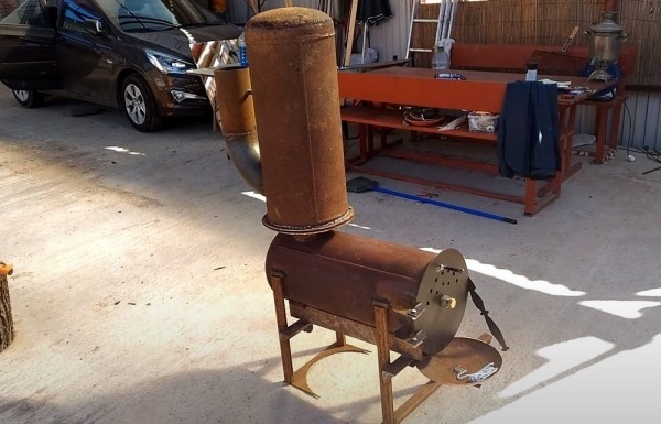 Печь из газового баллона своими руками Печь из газового баллона своими руками
