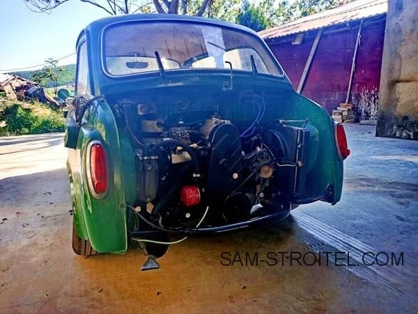 Установка на ЗаЗ-965 двигателя от автомобиля Ока