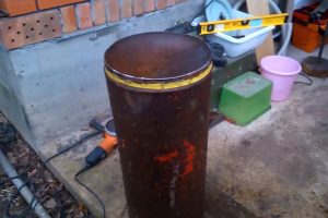 Печь из газового баллона своими руками Печь из газового баллона своими руками