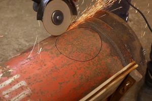 Печь из газового баллона своими руками Печь из газового баллона своими руками