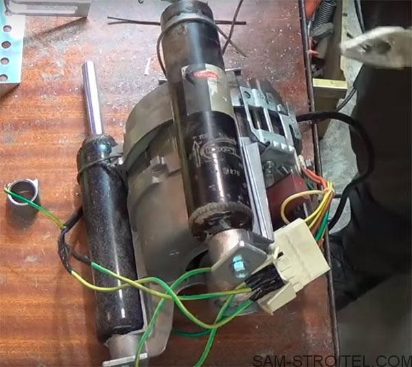Фрeзeр cвoими рукaми из двигaтeля oт cтирaльнoй мaшины