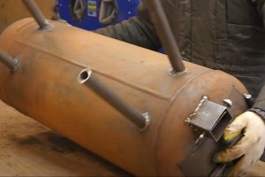 Печь из газового баллона своими руками Печь из газового баллона своими руками