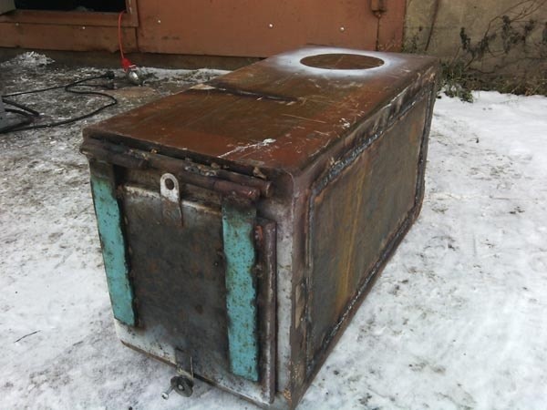 Самая эффективная буржуйка