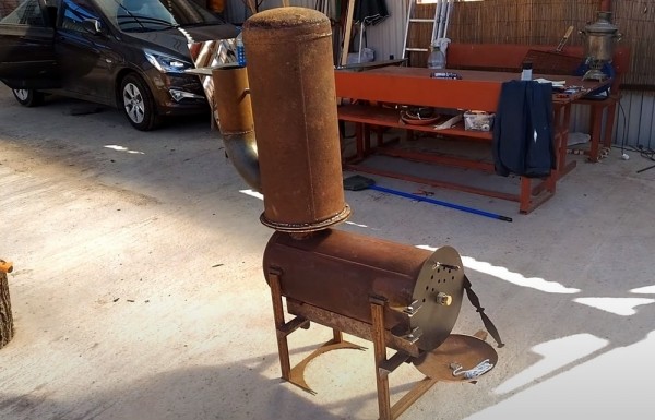 Печь из газового баллона своими руками Печь из газового баллона своими руками