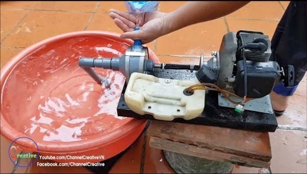 Самодельная мотопомпа для воды