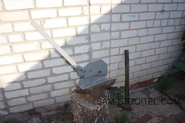 Ножницы по металлу своими руками: чертежи