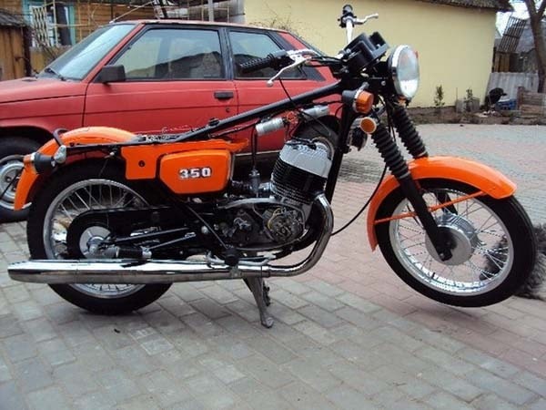Реставрация мотоцикла CZ 350