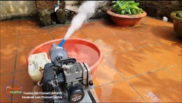 Самодельная мотопомпа для воды