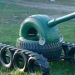 Поделки из покрышек: клумбы, цветники, фигуры, садовая мебель