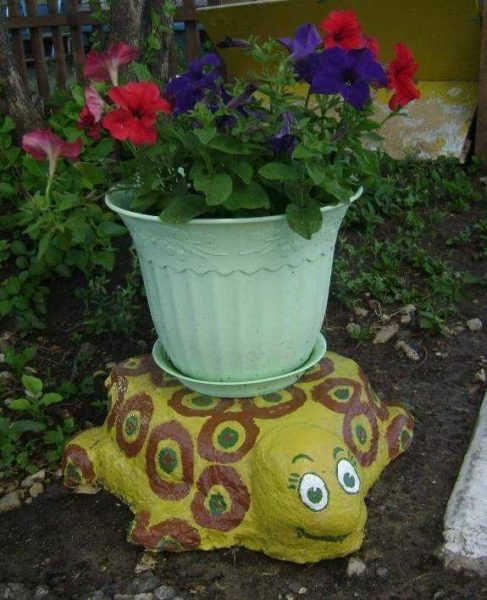 Как сделать фигурки, скульптуры для сада и участка