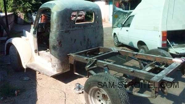 Авто самоделка ГАЗ-51 пикап Авто самоделка ГАЗ-51 пикап