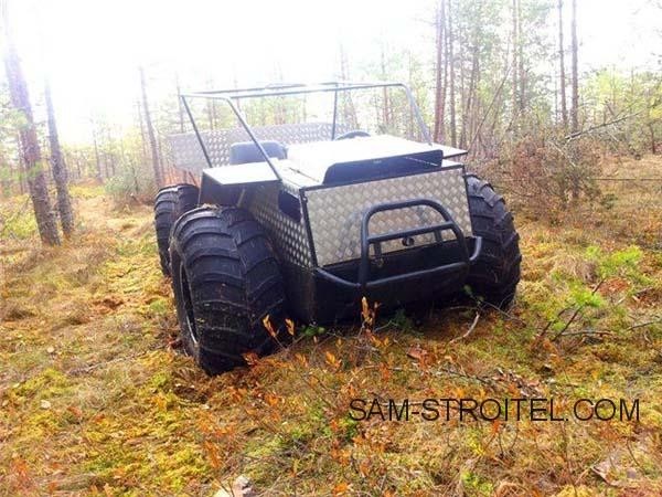 Сделал вездеход своими руками: показываю конструкцию и основные этапы постройки Сделал вездеход своими руками: показываю конструкцию и основные этапы постройки