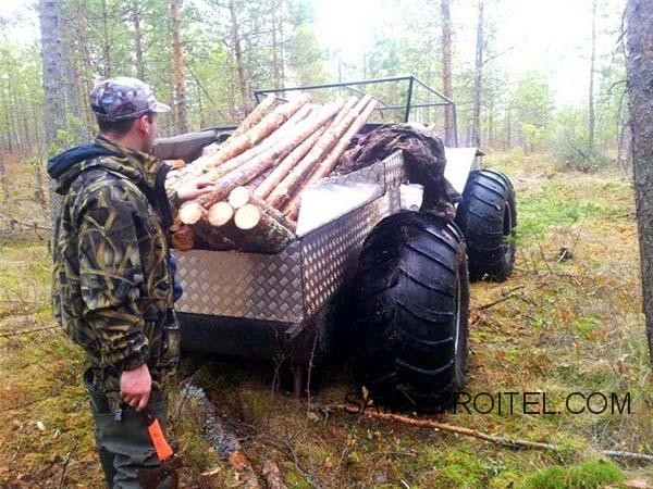 Сделал вездеход своими руками: показываю конструкцию и основные этапы постройки Сделал вездеход своими руками: показываю конструкцию и основные этапы постройки