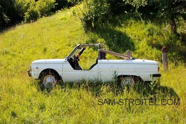 Авто самоделка на базе ЗАЗ-968М с двигателем ВАЗ-2103