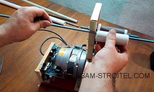 Ленточный шлифовальный станок своими руками без токарных работ
