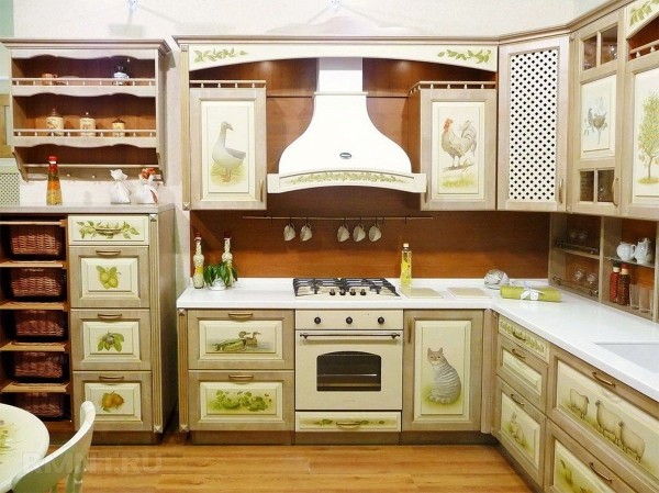 





Кухни с&nbsp;рисунками на фасадах: фотоподборка



