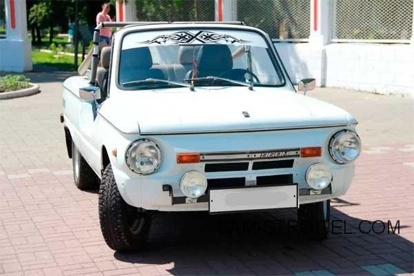Авто самоделка на базе ЗАЗ-968М с двигателем ВАЗ-2103