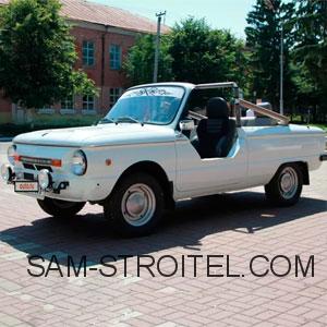Авто самоделка на базе ЗАЗ-968М с двигателем ВАЗ-2103