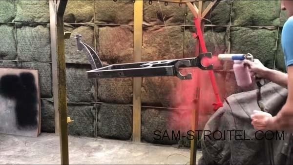 Самодельный самокат с бензиновым двигателем (6.5 л.с) Самодельный самокат с бензиновым двигателем (6.5 л.с)