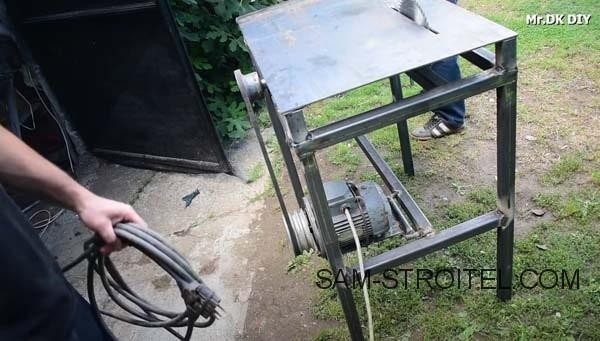 Циркулярный станок своими руками