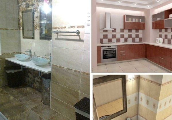 Какие бывают размеры плитки