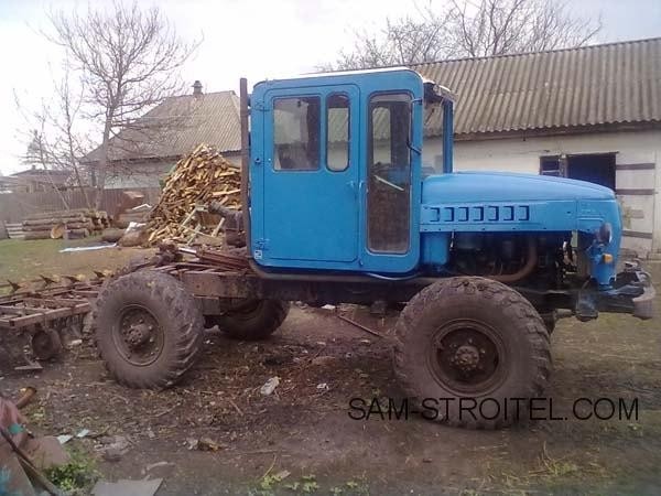 Самодельный трактор своими руками на базе ГАЗ-66