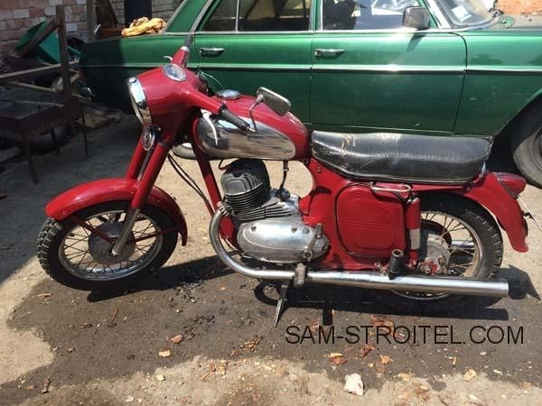 Восстановление мотоцикла Jawa 360-00 1973 г.в